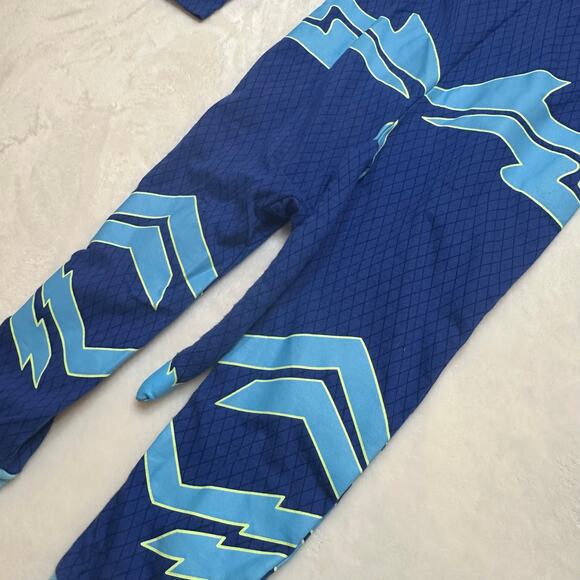 Blue PJ Masks One Piece Pajamas sz 3T Hooded PJ Masks Pajamas - Picture 5 of 11